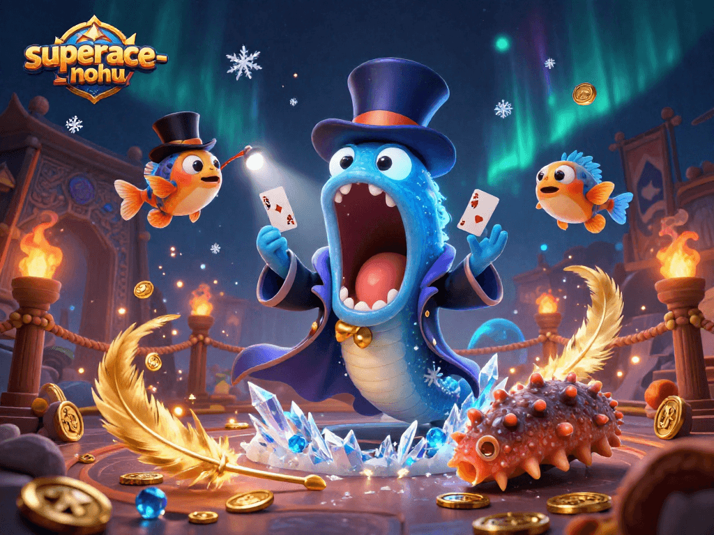 Experience the magic of superace-nohu with thrilling card tricks and vibrant casino elements.