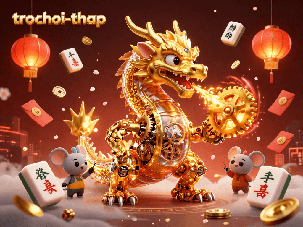 Experience the thrilling trochoi-thap game with rich visuals and vibrant colors in a dynamic gambling scene.