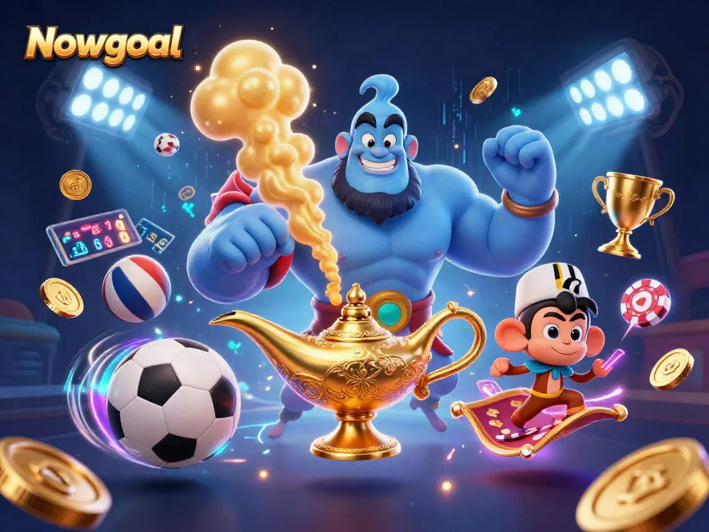 Bet on your favorite sports with Nowgoal featuring dynamic scoring elements and vibrant visuals.