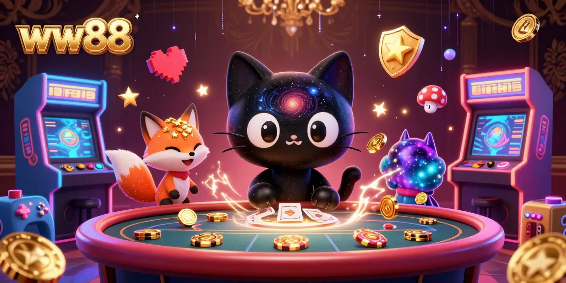 Engage with the exciting world of ww88 featuring a cosmic casino theme with vibrant characters and gameplay elements