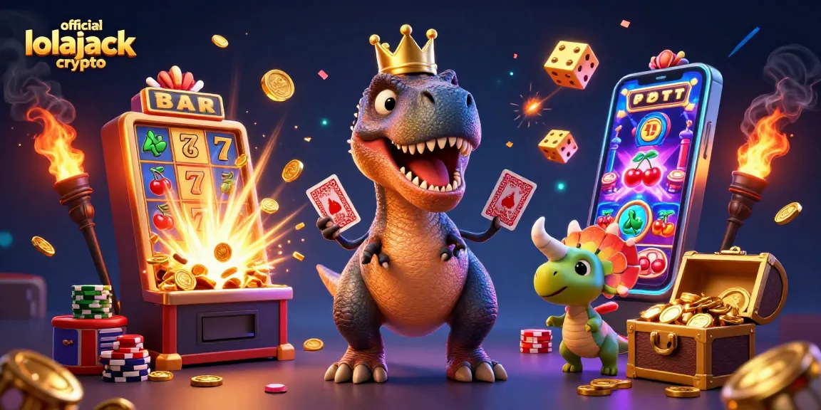 Experience the thrill of non GamStop slots with official lolajack crypto in action!