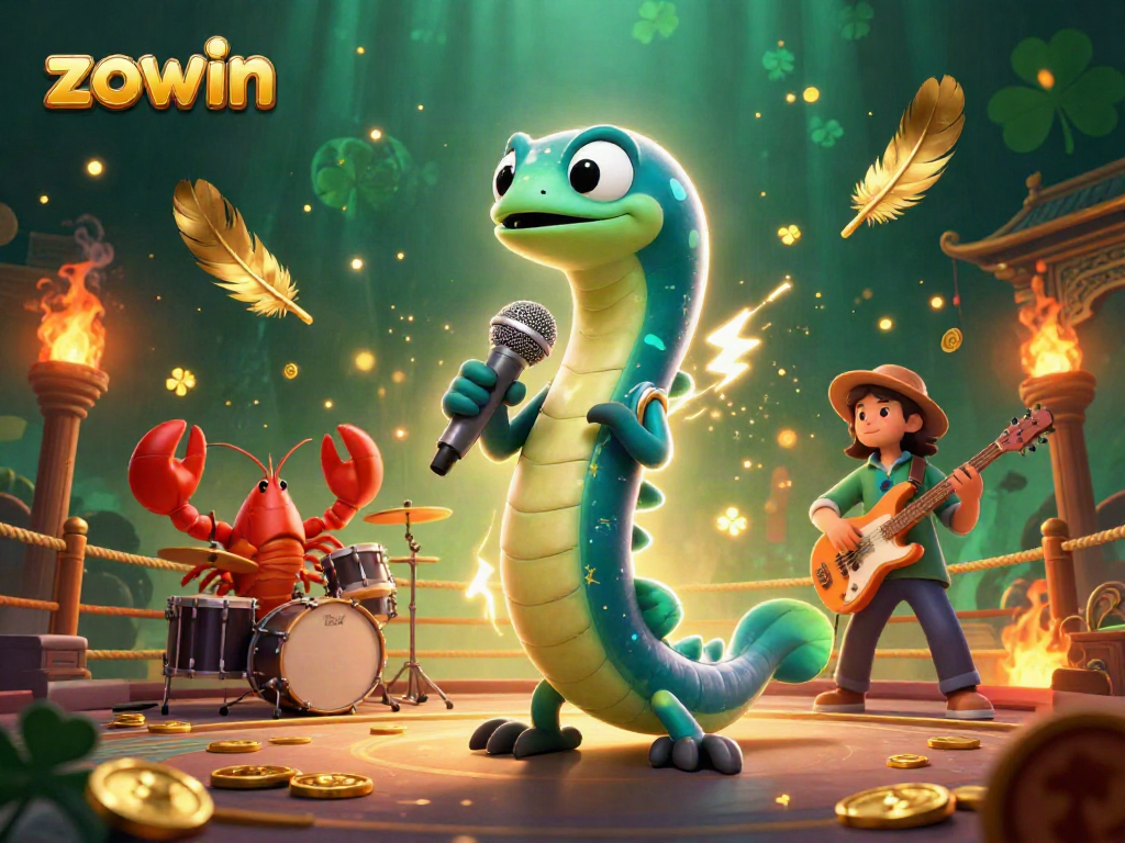 Zowin: Enjoy an exhilarating gaming experience at our underwater casino with vibrant characters and dynamic elements.