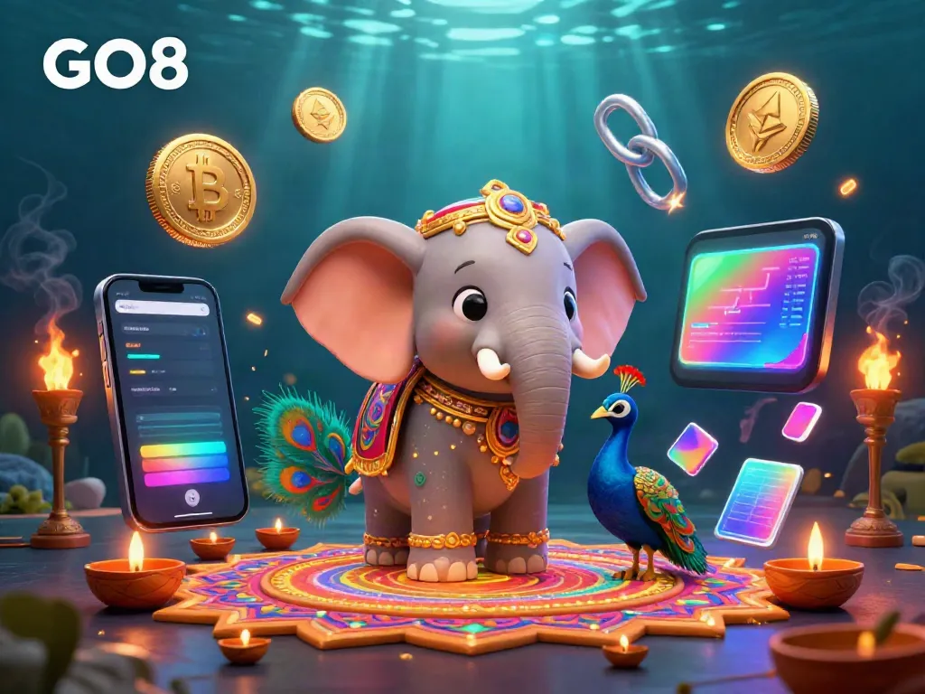 Join the excitement at GO8 with vibrant casino elements and a festive atmosphere celebrating gaming wins.